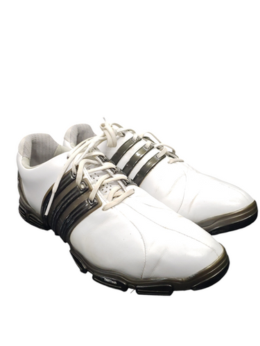 Used Adidas Mens Golf Shoes White Senior 9.5 11849-s000023324