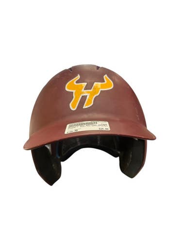 Used Champro Hxs Batting Helmet Batting Helmet No Mask Maroon Md 11849-s000024897