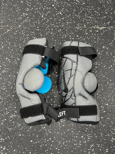 Used Nike Vapor Lacrosse Arm Pads Guards Black Sm 11849-s000027151