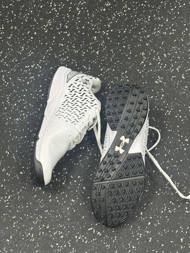 Used Under Armour Lax Cleats Womens White Senior 7.5 11849-s000027265
