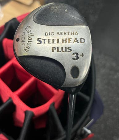 Used Callaway Big Bertha Steelhead Plus Mens Fairway Wood Rh 3 Wood 11849-s000027067
