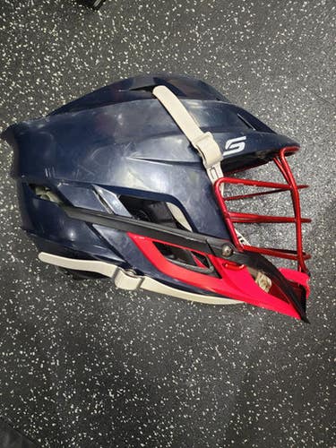 Used Cascade S Lacrosse Helmet Navy Blue One Size 11849-s000027453