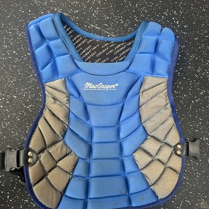Used Macgregor Chest Rpotector Catchers Chest Protector Royal Blue Intermed 11849-s000027606