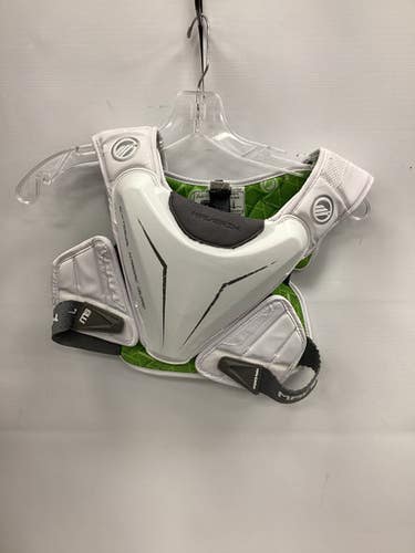 Used Maverik Liner Lacrosse Shoulder Pads White Md 11851-s000034675
