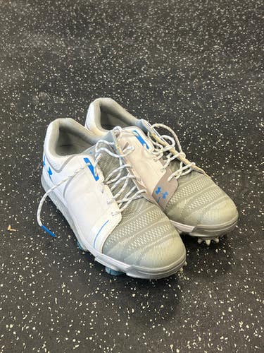 Used Under Armour Womens Golf Shoes White Senior 9.5 11849-s000034796