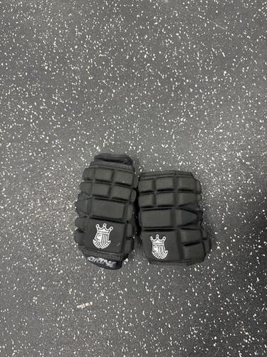 Used Brine Lacrosse Arm Pads Guards Black Lg 11849-s000036958