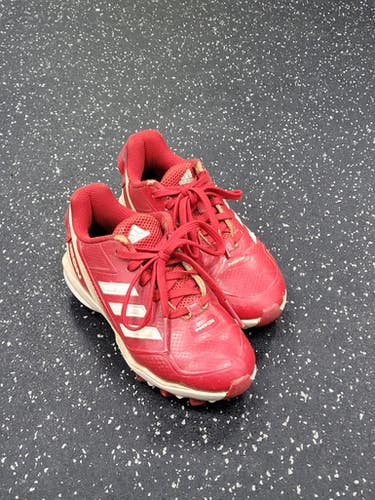 Used Adidas Icon Bb Sb Cleats Red Youth 13.0 11849-s000036993