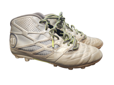 Used Warrior Lax Cleats Mens Grey Senior 4 11849-s000013038