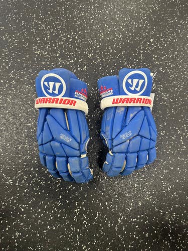 Used Warrior Evo Lacrosse Helmet Royal Blue One Size 11849-s000017139