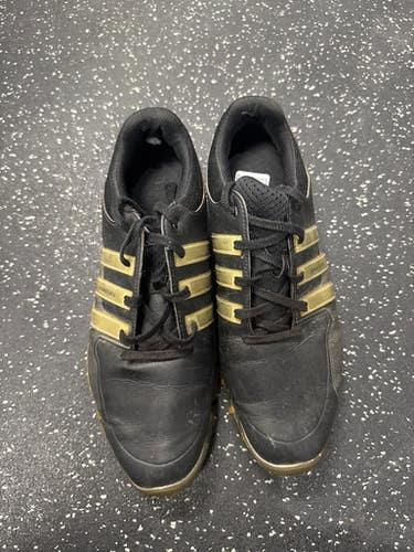 Used Adidas Mens Golf Shoes Black Senior 10 11849-s000017153