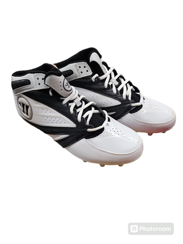 Used Warrior Senior 11.5 Lacrosse Cleats 11849-s000015139