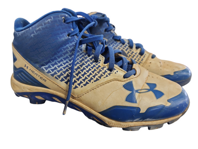 Used Under Armour Heater Cleat Bb Sb Cleats Royal Blue Junior 05 11849-s000017374
