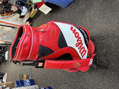 Used Wilson Fatshaft Mens Cart Bag Red 11849-s000026183