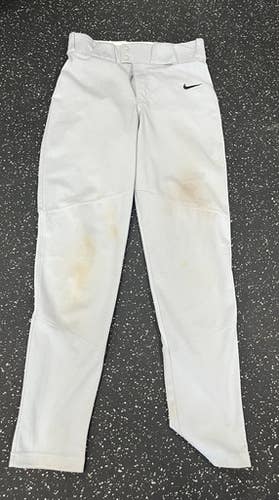 Used Nike Baseball Bb Sb Pant Mens Grey Sm 11849-s000026228