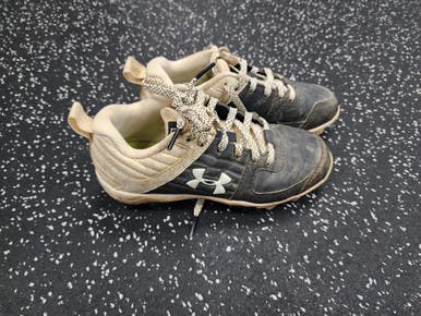 Used Under Armour Leadoff Low Jr Bb Sb Cleats Black Youth 01 11849-s000026489