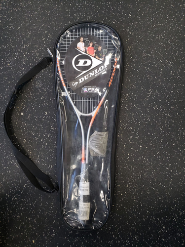 Used Dunlop Hyper Ti Adult Squash Racquet Orange Unknown 11849-s000026549