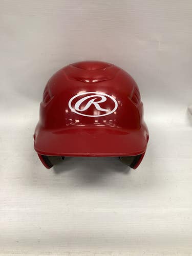 Used Rawlings Hel Batting Helmet No Mask Red Md 11851-s000029527