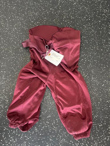 Used Champro Youth Fb Integrated Pants Maroon Sm 11849-s000029512