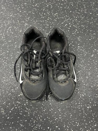 Used Nike Lax Cleats Mens Black Senior 5.5 11849-s000029608
