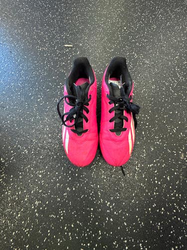 Used Adidas Soccer Cleats Pink Junior 02.5 11849-s000032504