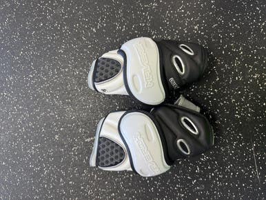 Used Maverik Rome Lacrosse Arm Pads Guards White Md 11849-s000032637