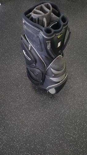 Used Burton Jumbo Cart Bag 15-way Divider Mens Cart Bag Black 11849-s000032596
