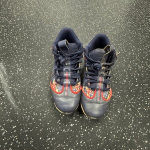 Used Under Armour Freedom Bb Sb Cleats Navy Blue Junior 02.5 11849-s000033472