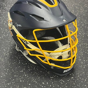 Used Schutt Rival Lacrosse Helmet Navy Blue Lg 11849-s000033538