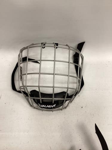 Used Bauer Hockey Wire Mask Grey Lg 11851-s000033729