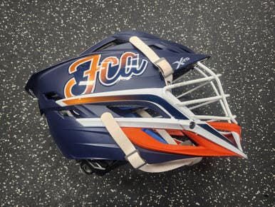 Used Cascade Xrs Lacrosse Helmet Navy Blue One Size 11849-s000035993