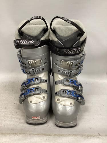 Used Salomon Irony4 Womens Dh Ski Boot Grey 220 Mp - J04 - W05 11851-s000038706