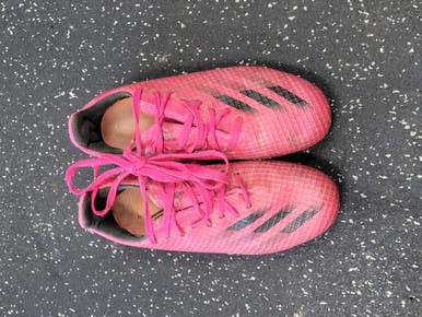 Used Adidas Soccer Cleats Pink Junior 02 11849-s000038785