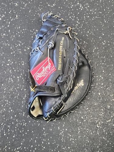 Used Rawlings Mark Of A Pro Bb Sb Catchers Rh Throw Black 30" 11849-s000040333