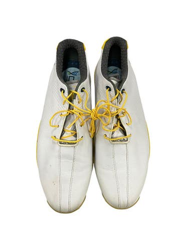 Used Foot Joy Mens Golf Shoes White Senior 12 11849-s000011705