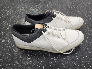 Used Ecco Mens Golf Shoes White Senior 12 11849-s000011716