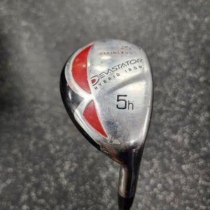 Used Intech Devastator 5 Hybrid Regular Flex Steel Shaft Hybrid Clubs 11849-s000019171