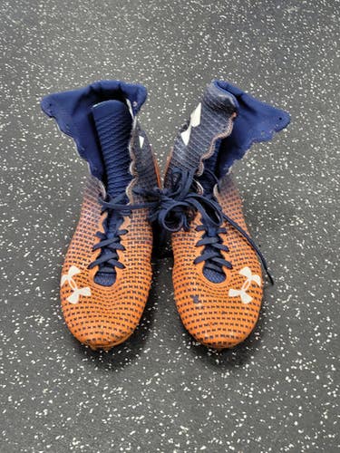 Used Ua Cleats Mens Navy Blue Senior 11 11849-s000016853