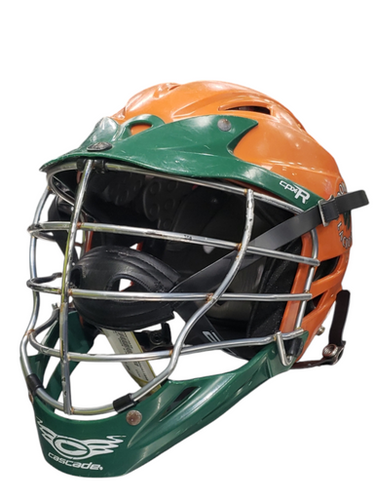 Used Cascade Cpxr Lacrosse Helmet Orange One Size 11849-s000018677