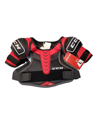 Used Ccm New Ccm Sp Qlt 230 Youth Shoulder Pads Lg 11849-s000021426