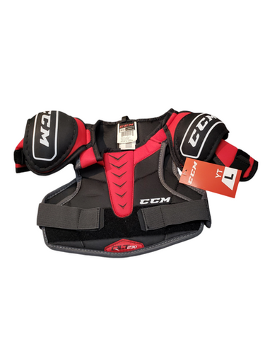 Used Ccm New Ccm Sp Qlt 230 Youth Shoulder Pads Lg 11849-s000021427