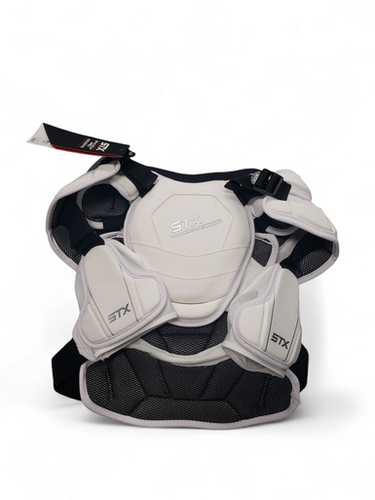 New Stx Shadow Unltd Lacrosse Shoulder Pads White Sm 11849-s000021472