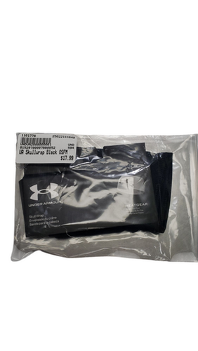 New Ua Skullwrap Black Osfm 11849-undua2088000001