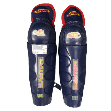 Used Easton Y19 Intermediate Shin Guards Navy Blue 11" 11849-s000021573