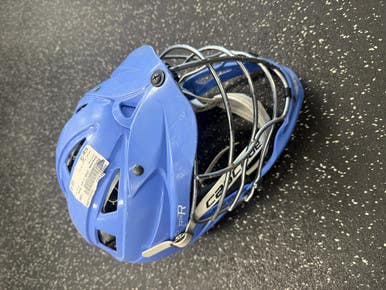 Used Cascade Cpxr Lacrosse Helmet Royal Blue One Size 11849-s000021723