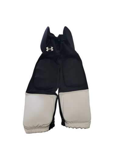 Used Under Armour Youth Fb Integrated Pants Black And White Sm 11849-s000021787