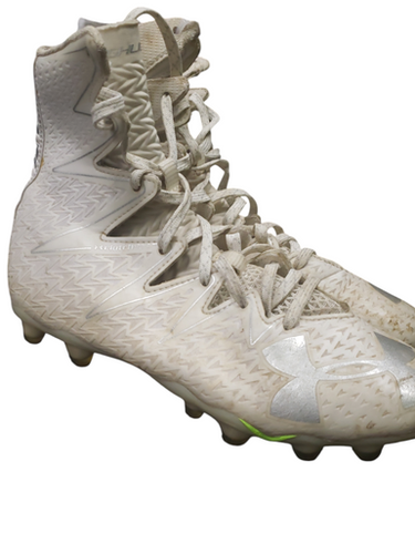 Used Under Armour Lax Cleats Mens White Senior 7 11849-s000022258