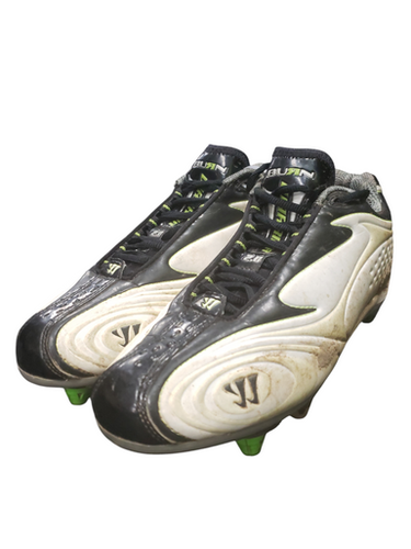 Used Warrior Lax Cleats Mens White Senior 7 11849-s000022256