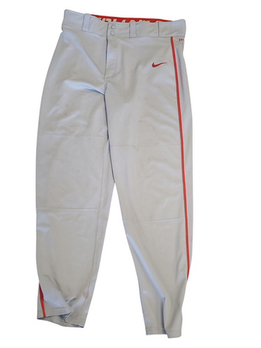 Used Nike Adult Baseball Pants Bb Sb Pant Mens Grey Md Tall 11849-s000025042