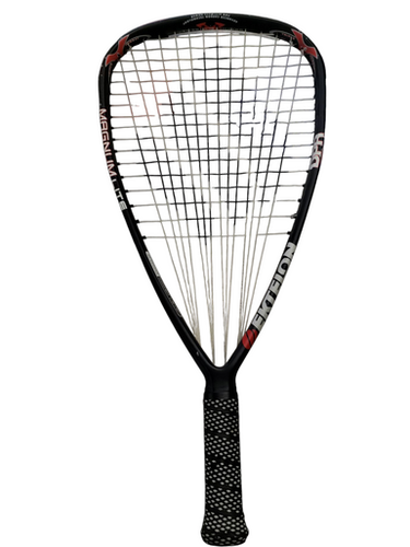 Used Ektelon Magnum Lite Adult Racquetball Racquet Black 4 1 4" 11849-s000025327