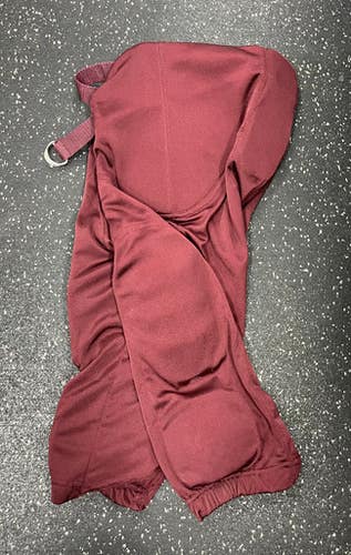 Used Champro Youth Fb Integrated Pants Maroon Lg 11849-s000025548